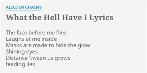 what the hell have i lyrics